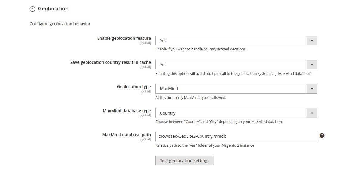Geolocation Geolocation